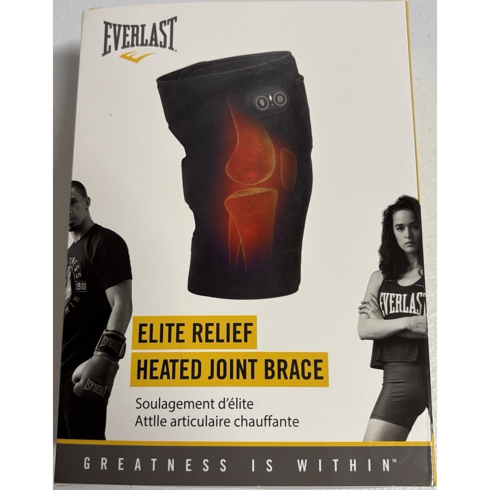 Everlast Elite Relief Heated Joint Brace Support,‎ Heat Massage Therapy